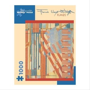 Pomegranate Frank Lloyd Wright Flags Puzzle